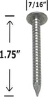 1.75”-RING SHANK ALUMINUM - ROOFING SIDING NAILS - Vinyl & Aluminum Siding & Facia Trim Nail – Aluminum metal secure holding Ring Shank nail – 1.7...