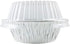 PACTOGO Disposable Aluminum 5 3/4" Meat Pot Pie Extra Deep Pan Baking Tin w/Clear Dome Lid (Pack of 6 Sets)...