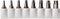 VEGA TORX Security Bit Set. Professional Grade 1" TORX Security Bit Set (T08, T10, T15, T20, T25, T27, T30, T40) 125TTXA...