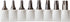 VEGA TORX Security Bit Set. Professional Grade 1" TORX Security Bit Set (T08, T10, T15, T20, T25, T27, T30, T40) 125TTXA...