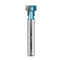 Router Bits, Carbide Tipped Keyhole Router Bit for Edge Forming, Industrial Grade Cutting Tools for Woodworking (1/4 Inch Shank x 3/8 Inch Diamete...