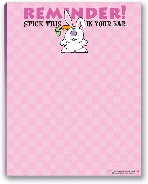 Cute Humorous Notepads - 4 Assorted Funny Note Pads...