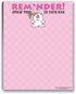 Cute Humorous Notepads - 4 Assorted Funny Note Pads...