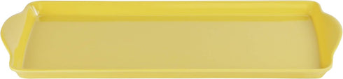 Calypso Basics Plastic Tidbit Melamine Sandwich Tray, Lemon...