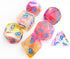 Pink D&D Dice Set – Polyhedral Dice Set for DND, COC Accessories, TTRPGs, Dungeon and Dragons, Role Playing Games – D20 System Dice, Funny Color D...
