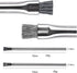 2pcs Stainless Steel Aquarium Algae Brush Fish Tank Landscaping Stone Cleaner...
