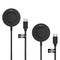 COSOOS 2-Pack USB-C Charging Cables for Garmin Charger Cable Stand, 1m Long & 30cm Short Watch Charging Dock Station for Garmin Fenix 7 6 5, Vivoa...