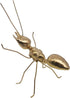 Gold Ant Sculpture Solid Metal Insect Ornament Mini Ant Figurine for Home Office Garden Desktop Decor...