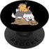 Pile Of Kitty Cats Funny Cute Cat Lover Gift PopSockets PopGrip: Swappable Grip for Phones & Tablets PopSockets Adhesive PopGrip...