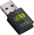 USB WiFi Bluetooth Adapter, 600Mbps Dual Band 2.4/5Ghz Wireless Network External receiver, Mini WiFi Dongle for PC/Laptop/Desktop...