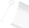 1000 Pcs Plastic J Hook Tag Fasteners Tagging Gun Fasteners Garment Tag Attacher Standard Label Attachments Clothing Hanging Barbs for Retail Stor...