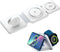 Wireless Charging Station 3 in 1 Foldable Magnetic 15W Travel Multiple Devices Fast Charger for iPhone 15/14/13/12 Series, AirPods 3/2/Pro/Pro2, i...