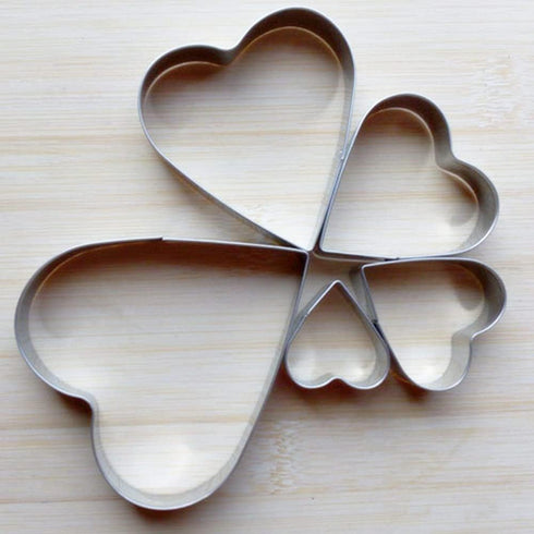Heart Cookie Cutter Love Shape Decorating Mold Kitchen Stainless Steel Bakeware Tools (Heart)...