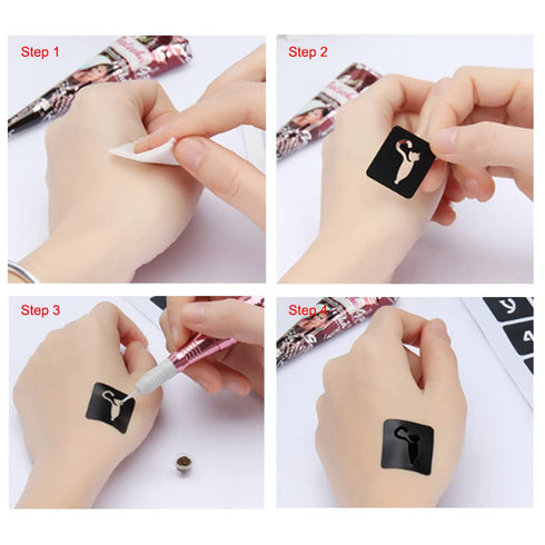 635 Pieces Face Painting Stencils for Kids Reusable Face and Body Paint Stencils Kit,Tattoo Stencils,Suitable Birthday Halloween Christmas...