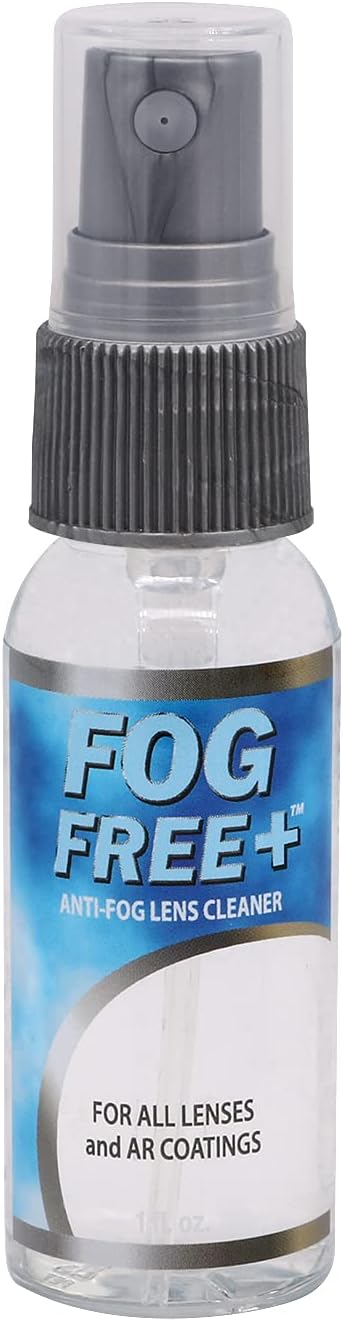 Fog Free Plus Anti-Fog Spray for Glasses - Lens Cleaner and Defogger - Effective on All Lenses and Anti-Reflective Coatings - Prevents Fog on Eyeg...