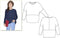 Style Arc Sewing Pattern - Sunny Knit Top (Sizes 18-30)...