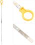 Engine Oil Dipstick, ABS + Metal Engine Oil Fluid Dip Stick Dipstick Measurer CM5E6750BB Fit for Focus 2012-16...