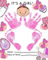 ReignDrop Ink Pad For Baby Footprint & Handprint - Creates Impressive Long Lasting Keepsake Stamp for Infant & Kids. Smudge Proof, Easy to Wipe Of...