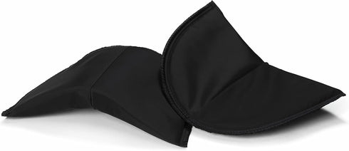 Dritz 1" Covered Set-in Shoulder Pads, 1 Pair, Black...