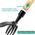 Heavy-Duty Stand Up Weed Puller Head Weed Picker Tool Gardening Hand Tools for Dandelion, Weeder Root Tool Made with Cast Steel No Bending,for Bac...