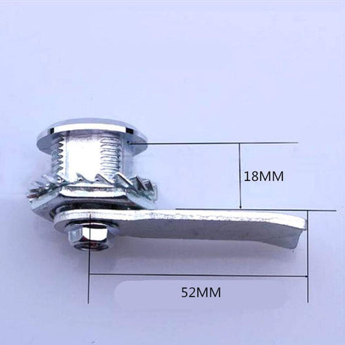 Gas Meter Cam Lock & Key Gas Zink Alloy Electric Meter Door Cabinet Box Latch Locker Kit for Hardware Tool (S Type)...