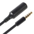 3-Pack AUX Headphone 3.5mm Extension Cable - Male to Female Extender Audio Auxiliary Jack Adapter Wire Cord Plug Connector for iPhone iPod iPad, S...