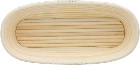 Banneton Bread Proofing Basket, BetterJonny Sourdough Proofing Basket 11 inch Long Oval Banneton Basket Sourdough Starter Kit...