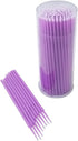 ATLIN Touch Up Paint Brushes, 100 Pack of 1.5mm Disposable Micro Applicators for Automotive Paint Chip Repair...