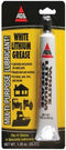 AGS Company White Lithium Grease 1.25 oz. Tube, Multi-Purpose Lubricant, Long Lasting Heavy Duty Lubrication, Minimizes Friction, Prevents Rust an...