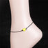 Gold Heart Anklet Bracelet for Women Men Teen Girls Boys Handmade Simple String Waterproof Ankle Bracelets for Women Minimalist Jewelry Adjustable...