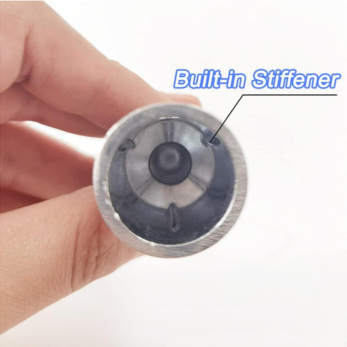 Threaded Tip Replacement Ultra Threaded Tip Repair Kit Aluminum Extension Pole End Adapter Metal Handle Tips for 1 Inch Wood Metal Pole Stick Mop ...