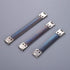 30pcs Metal Internal Flex Frame Kiss Clasp for DIY Craft Coin Purse Bag Sewing Making Sliver(with 3 Different Size 3.15/3.94/4.72 Inch)...