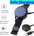 Charger for Galaxy Watch 5 Pro, USB C Watch Charger Cable Compatible with Samsung Galaxy Watch 6 Classic/6/5 Pro/5/4 Classic/4/3/Active 2 - Black,...