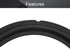 Fielect 10 Inch Black Notch Speaker Rubber Edge Surround Rings Replacement Parts for Speaker Repair or DIY 2pcs...