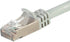 Monoprice 131330 Cat7 Ethernet Network Patch Cable - 5 feet - Gray | 26AWG, Shielded, (S/FTP) - Entegrade Series...