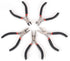 FLZOSPER Mini End Cutting Pliers?4.5-inch CR-V Multifunction Precision Wire Flush Cutting Pliers Stripper Hand Jewellery Making Tool Beading Side ...