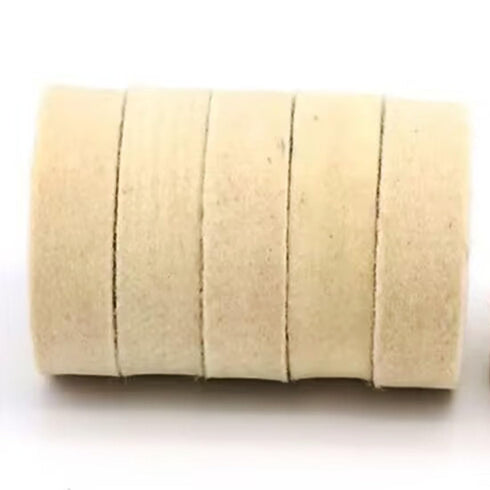 Luo ke 5 Pcs 3'' Compressed Wool Polishing Wheel, 3/8 Inch Arbor Hole Wool Felt Buffing Wheels for Bench Grinder or Die Grinder etc...