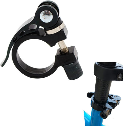 Alloy Bicycle Seat Clamp Quick Release Seat Clamp 28.6mm Bicycle Saddle Clamp for MTB and Road Bike (28.6mm)...