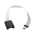 xiwai Micro-SD TF Memory Card Kit Male to SD Female Extension Soft Flat FPC Cable Extender 25cm...