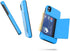 iPhone xr Case with Card Holder,Shockproof Armor Silicone Credit Card Slot Protective Wallet Cover Case for Apple iPhone XR - Blue...