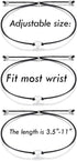 PPJew Pinky Promise Bracelet Set Long Distance Matching Friendship Handmade Bff for Graduation Gifts Couple Sisters 3PCS...