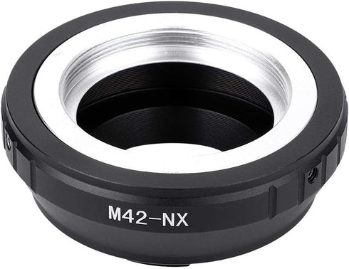Qiilu Camera Ring, M42-NX M42 Thread Lens NX Mount Camera Len Adapter Ring for Accessory...