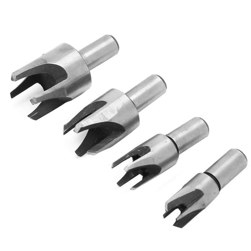 Countersink Drill Bit Set, Woodworking Tapered Plug Cutter Carbon Steel for Bench Drill for Woodworking Hole Saw Cutting...
