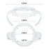 2 Pack Compatible Baby Bottle Handles for Philips Avent Natural Baby Bottles,Baby Bottle Holder - White...