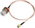 RF Coaxial Cable N Female to SMA Male RG316 Coax Cable Jumper for DIY Radio, 3G/4G/5G/LTE/Antenna, Audio and Video Signal Transmission, 150mm 1Pcs...