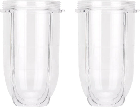 2 PCS Replacement Cups For Magic Bullet Replacement Parts 16OZ Blender Cups Jar compatible with 250W Magic Bullet MB1001 Series Juicer Mixer...
