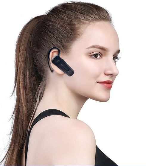 Replacement Ear Hooks for Bluetooth Headset, Universal Two Way Radio Earpiece Small Clamp Ear Loop Clips (Black, 6 Pcs)...