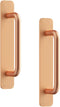 2 Pcs Self-Stick handles for cabinets and drawers| cabinets and drawers Self Stick pulls| Stick on Sliding door handle for Kitchen Cabinet, Drawer...