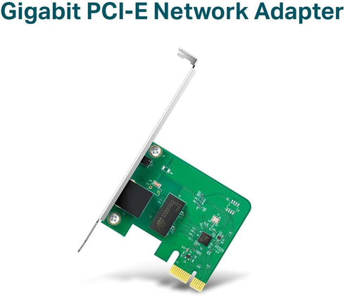 TP-Link 10/100/1000Mbps Gigabit Ethernet PCI Express Network Card (TG-3468), PCIE Network Adapter, Network Card, Ethernet Card for PC, Win10/11 su...