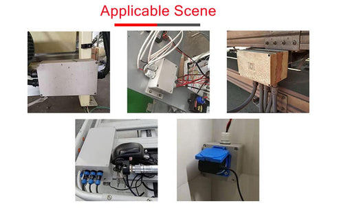Fielect 5Pcs Electronic Junction Box ABS Plastic Dustproof Junction Project Box Electrical Project Case Enclosure Power Junction Box 1.89" x 1.06"...